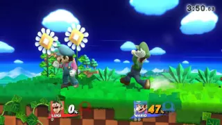 Clumsy Luigi VS Mario Main