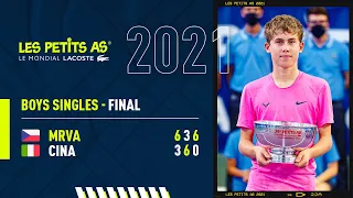 Les Petits As 2021 | Boys Final | Maxim Mrva vs. Federico Cina