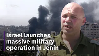 Jenin: At least 10 Palestinians killed after Israel launches major military operation in West Bank