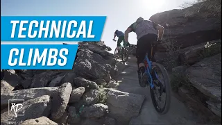 4 Tips How To Climb Technical Trails Like a Pro: The Ride Series MTB Skills Clinic Rich Drew