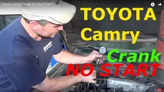 Toyota Camry Crank No Start Part-1