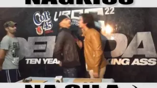 URCC Baron Geisler at Kiko Matos Nag-kiss na