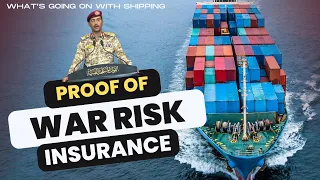 Red Sea Attacks Continue | War Risk Insurance | Suez Canal Transits Fall