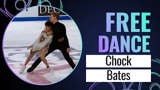 CHOCK / BATES (USA) | Ice Dance Free Dance | Skate America 2023 | #GPFigure