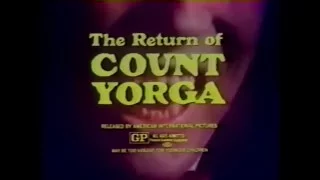 The Return Of Count Yorga (1971) - TV Spot Trailer