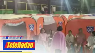 Mga pamilyang nasunugan sa Baesa, pansamantalang nanunuluyan sa covered court | TeleRadyo