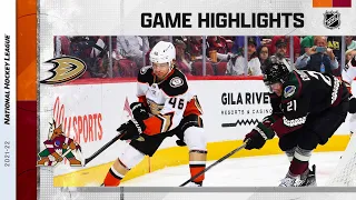 Ducks @ Coyotes 4/1 | NHL Highlights 2022