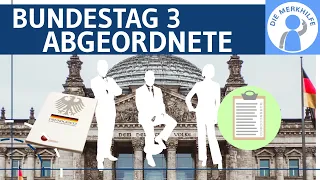 Bundestag 3 - Bundestagsabgeordnete, Vorrechte, Immunität, Indemnität, Fraktionsdisziplin - Politik