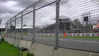 F1 2012 Australian Grand Prix free practice corner 1