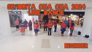 Señorita Cha Cha 2024 Line Dance | Chor. Jin Sook Hwang | Demo by Fuchsia Class