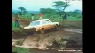 Mercedes-Benz 450 SLC 1970s Rally Racing Footage