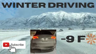 Tesla Model Y Winter driving! Good or Bad?
