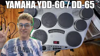 Yamaha YDD-60 / DD-65 Tabletop Electronic Drums - Vintage Tech Review #12