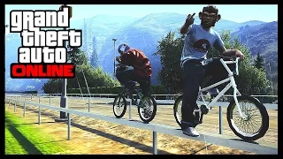 GTA 5 Epic BMX tricks montage #12 ( In The Zone bmx crew )