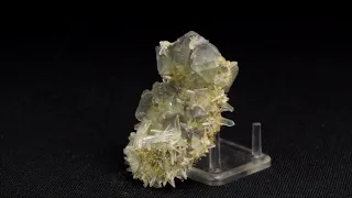 Fluorite & Rock Crystal - Mallnitz