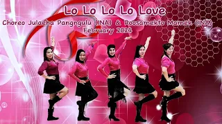 Lo Lo Lo Love Line Dance#choreo Julaeha Pangngulu (INA) & Roosamekto Mamek (INA) Demo SSR Dance