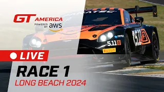 LIVE | Race 1 | Long Beach Grand Prix | GT America powered by AWS