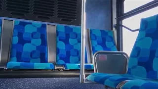 Inside New FAX Q Bus 1717! (Gillig BRTPlus)