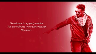 Red Card | red cardu Lyrics | Vantha Rajavathaan Varuven | STR | LYRIC alien