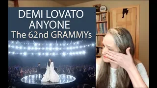 Voice Teacher Reaction to Demi Lovato  - Anyone | Live at The  62nd GRAMMYs 2020