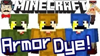 Minecraft NEW ARMOR CAMO DYE ! 1.4