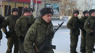 В Белогорске военнослужащие приняли военную присягу