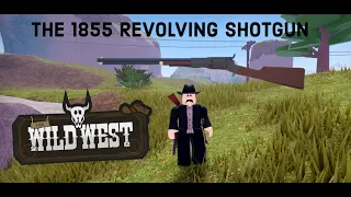 1855 Revolving Shotgun Showcase - Roblox Wild West