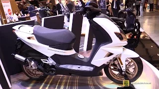 2016 Peugeot Speedfight 4 50 Pure Scooter - Walkaround - 2015 EICMA Milan