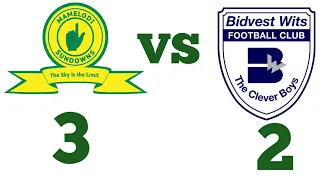 Nedbank Cup Semi Final: Mamelodi Sundowns VS Bidvest Wits Full Highlights