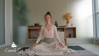 Meditação para quando você tiver MEDO DE NÃO CONSEGUIR | Camila Zen