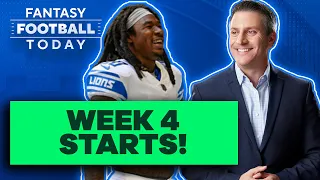 NFL Week 4 Fantasy Lineup Breakdown: Players You MUST Start! | 2022 Fantasy Football Advice