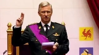 King Philippe begins his royal rule after Sunday's swearing in celebrations