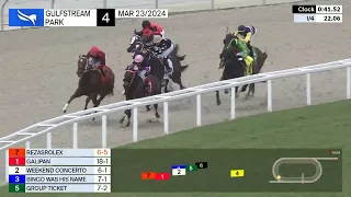 Gulfstream Park Carrera 4 - 23 de Marzo 2024