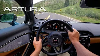 Mclaren Artura POV on Mountain Road - Test Drive | Everyday Driver