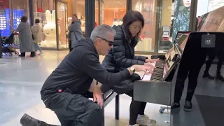 Jazzy Japanese Does Ray Charles At The Mall Piano