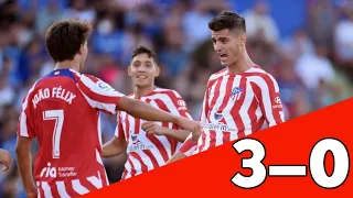 Getafe vs Atletico Madrid  0-3 Highlights & All Goals 2022 HD