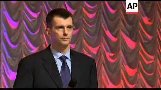 Billionaire Mikhail Prokhorov put forward as presidential candidate