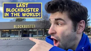 LAST Blockbuster Store in the World in Bend Oregon!
