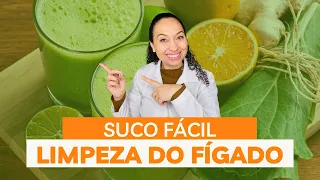 SUCO PARA LIMPAR O FÍGADO GORDO DE FORMA SIMPLES E FÁCIL