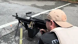 VFC M249 Airsoft Gas Blowback LMG