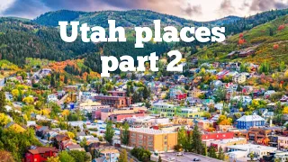 Top 12 Places to Visit in Utah Travel Video Part 2