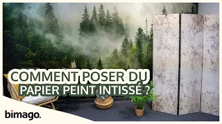 Comment poser du papier peint intissé ? | bimago