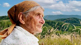 Life of a 96 year old grandmother on a mountain top. Far from civilization at the end of the world