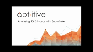 How to Analyze JD Edward (JDE) Data Using Snowflake on Azure