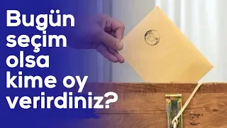 Bugün seçim olsa kime oy verirsiniz? İşte son anketler - 15 Ocak 2020