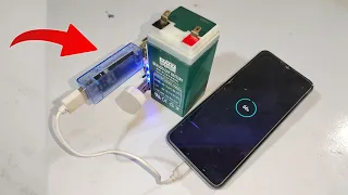 How To Make 10000Mah Power Bank Using 3Ah Lead Acid Battery