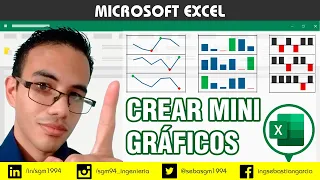 Insertar Mini-gráficos en Excel (Gráficos dentro de celdas)