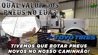 PNEU DE CAMINHÃO TOYO POR U$430,00 DOLAR