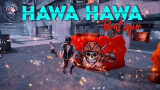 FREEFIRE || HAWA HAWA || MONTAGE || NOOB GAMING