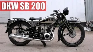 Мотоцикл DKW SB 200. Восстановлен мотоателье Ретроцикл